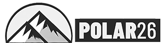 Polar26 wordmark, Mono · Dark